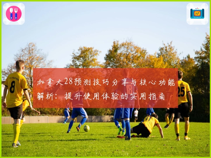 加拿大28预测技巧分享与核心功能解析:提升使用体验的实用指南